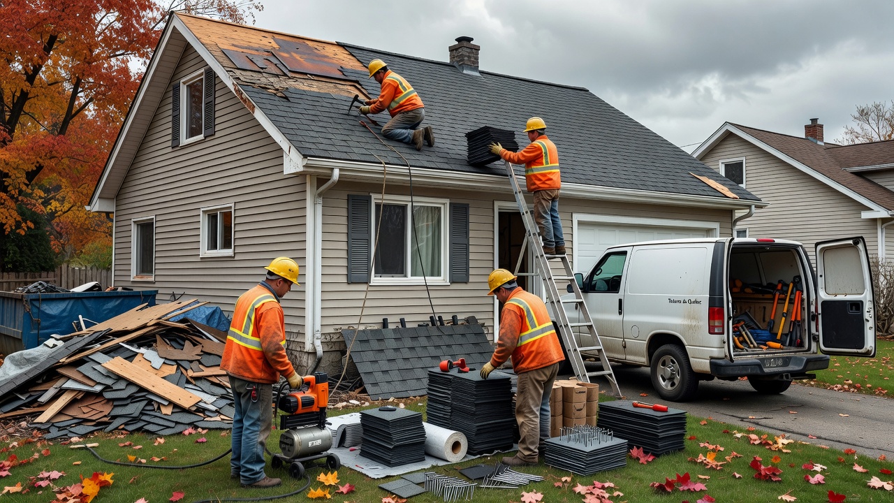 **Réfection toiture – Saint-Lambert-de-Lauzon**